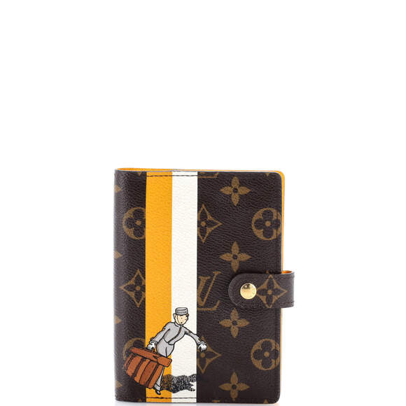 Louis Vuitton PM Ring Agenda Cover Limited Edition Monogram Canvas